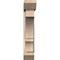 Ekena Millwork Balboa Slat Smooth Bracket w/ Offset Brace, Douglas Fir, 7 1/2"W x 32"D x 40"H BKT0806X32X40BOA06SDF - alternate 3